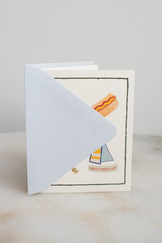 Summer Icons Father's Day Card