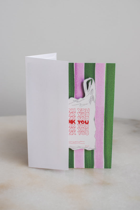 NYC Takeout Bag & Stripes Card