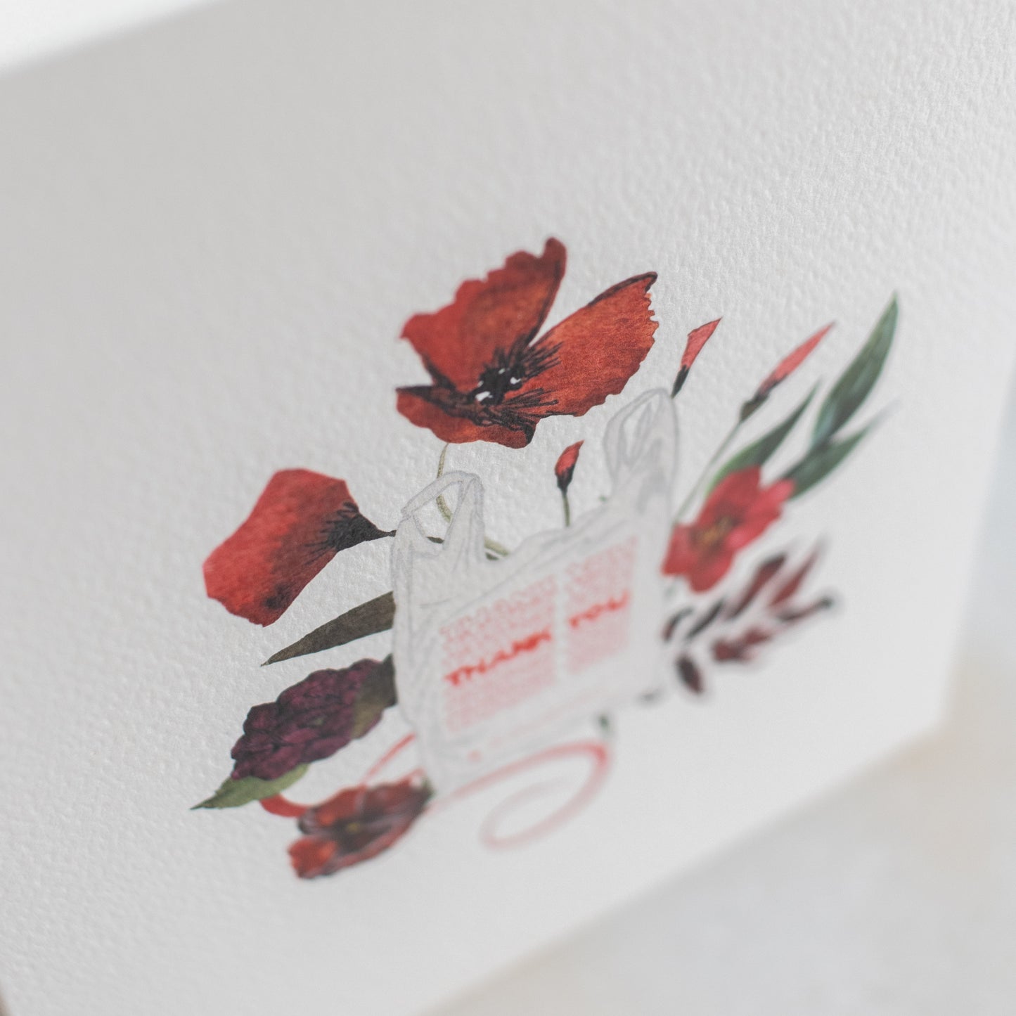 Take Out Bag Thank You Cards: Box Set of 10