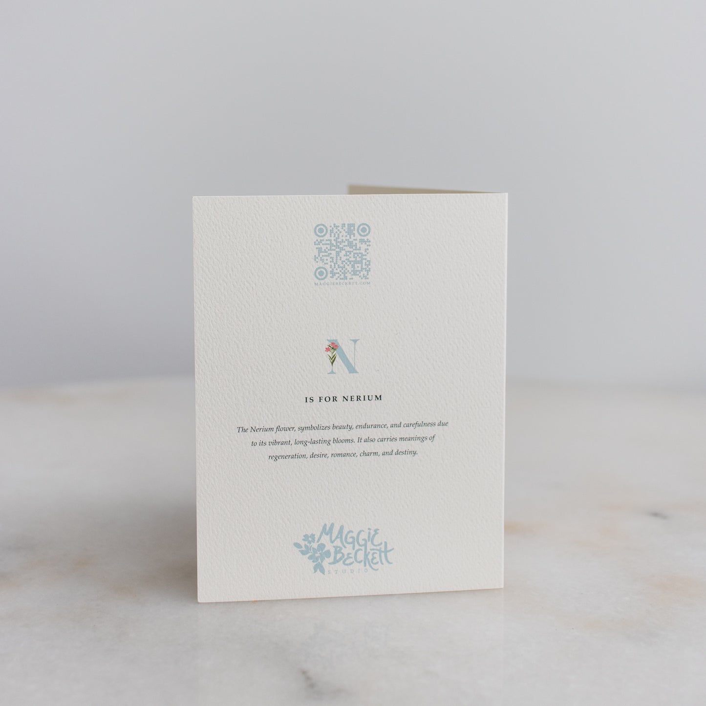 Floral Initials Boxed Note Cards