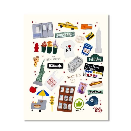 All Around NYC Art Print