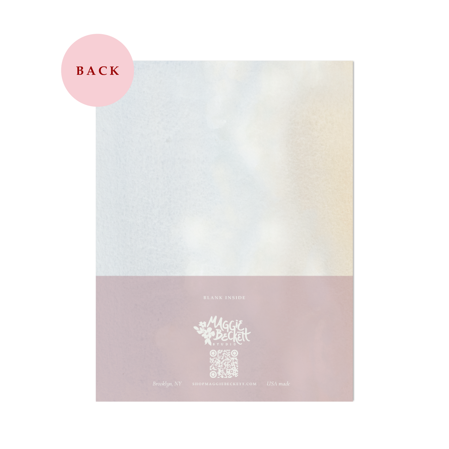 Bridal Shower Flowers Card
