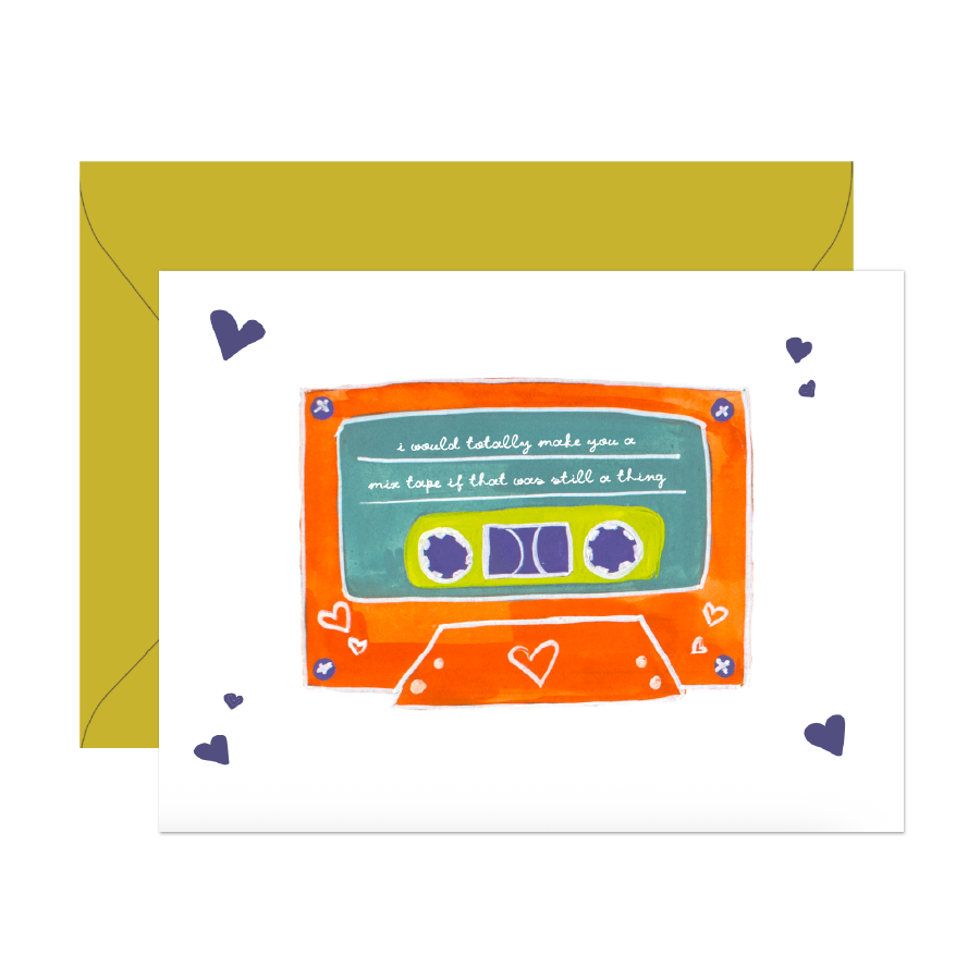 Mixtape Love Card