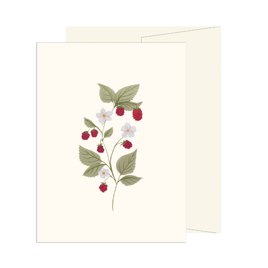 Dainty Raspberry Card