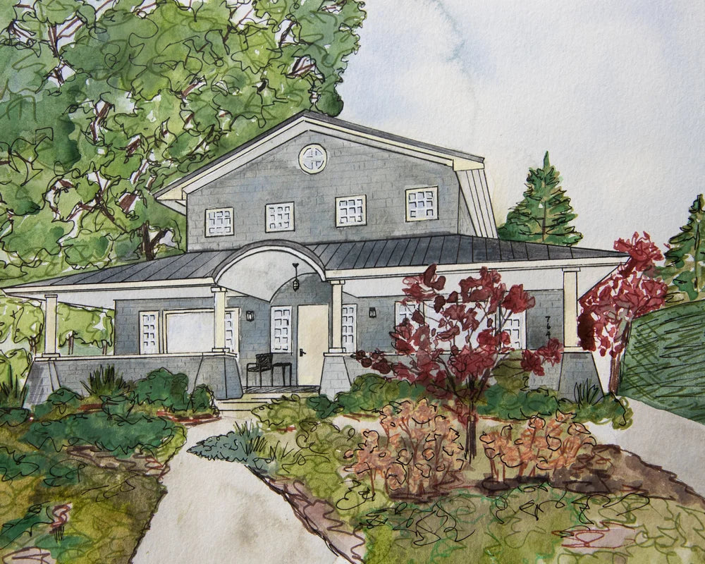 Custom Home Portrait