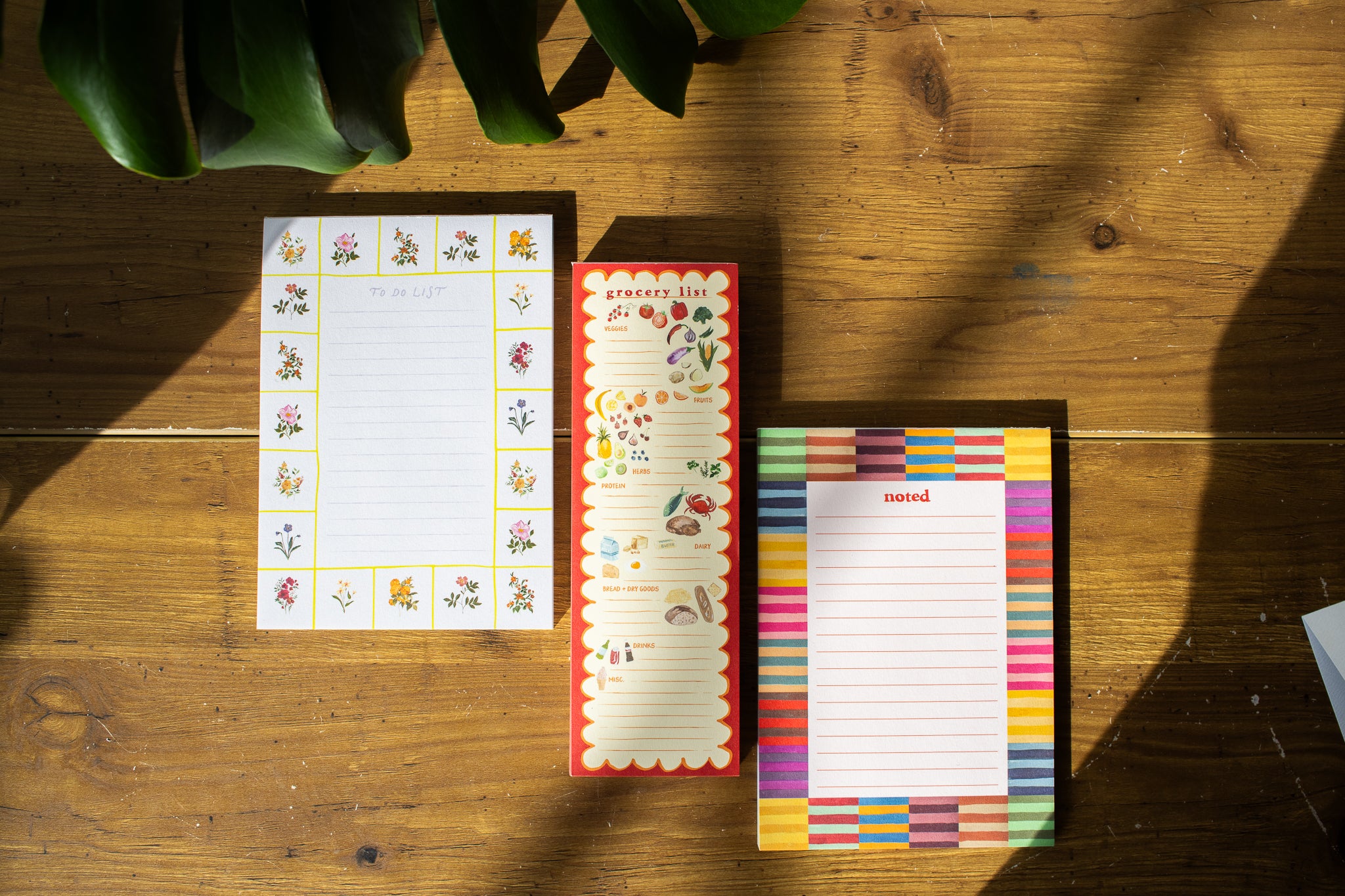 Floral To Do List Notepad