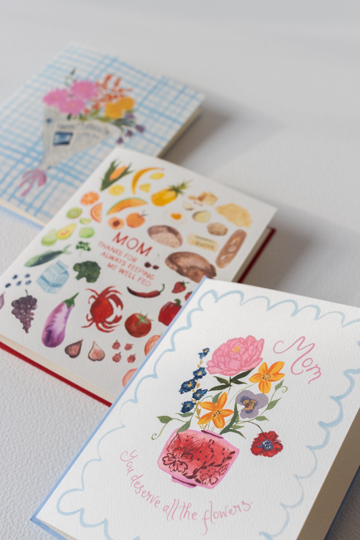 Mom Deserves the Flowers Card