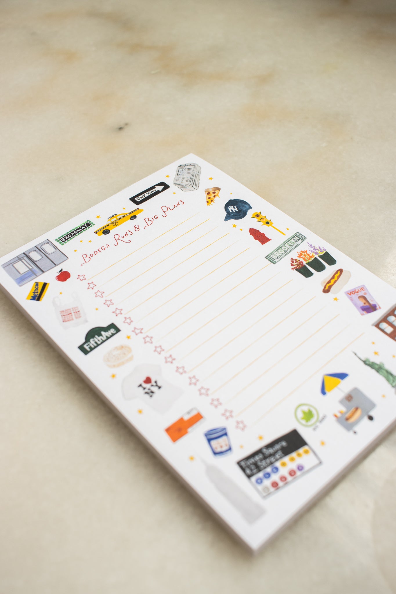 NYC Bodega Runs Notepad