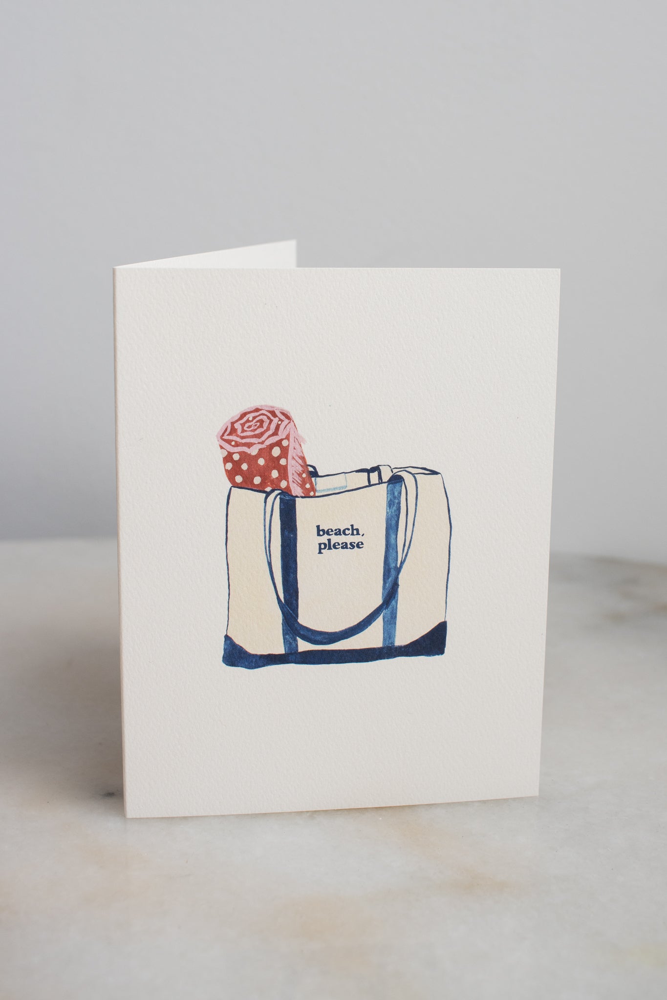 Beach, Please Card