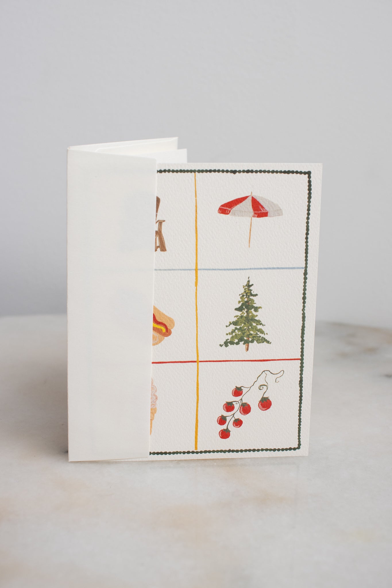 Upstate Summer Icons Card