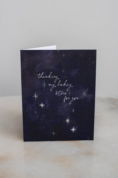 Thank My Lucky Stars Card