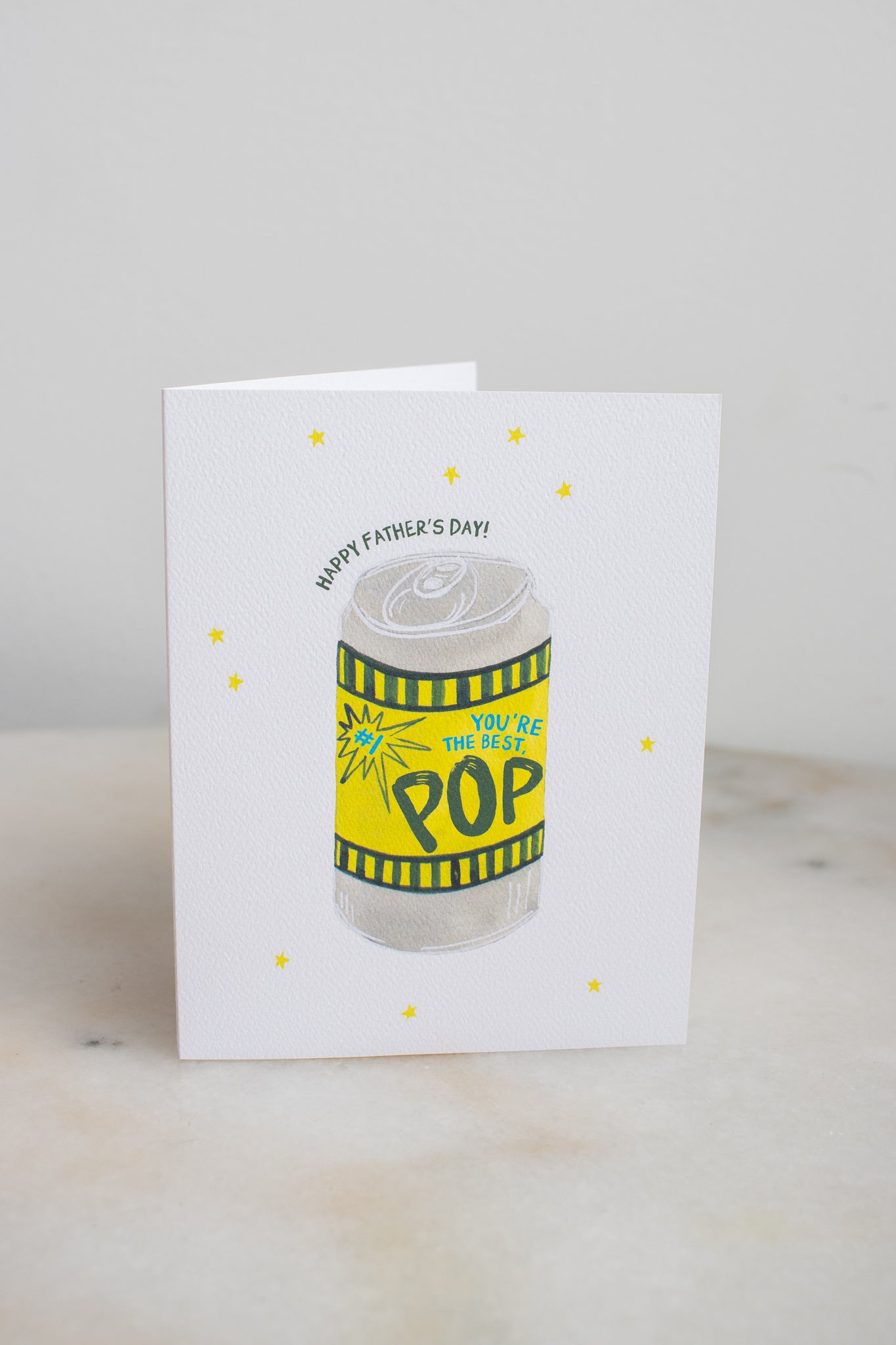 Best Pop Father's Day Card
