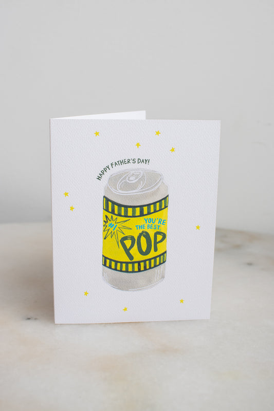 Best Pop Father's Day Card