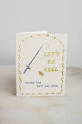 Let's Be Reel Best Dad Card