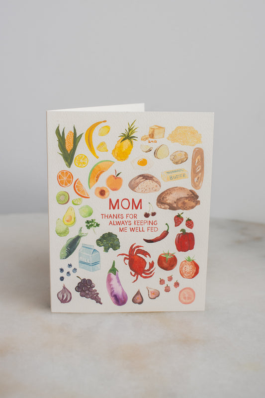 Well Fed Mother's Day Card