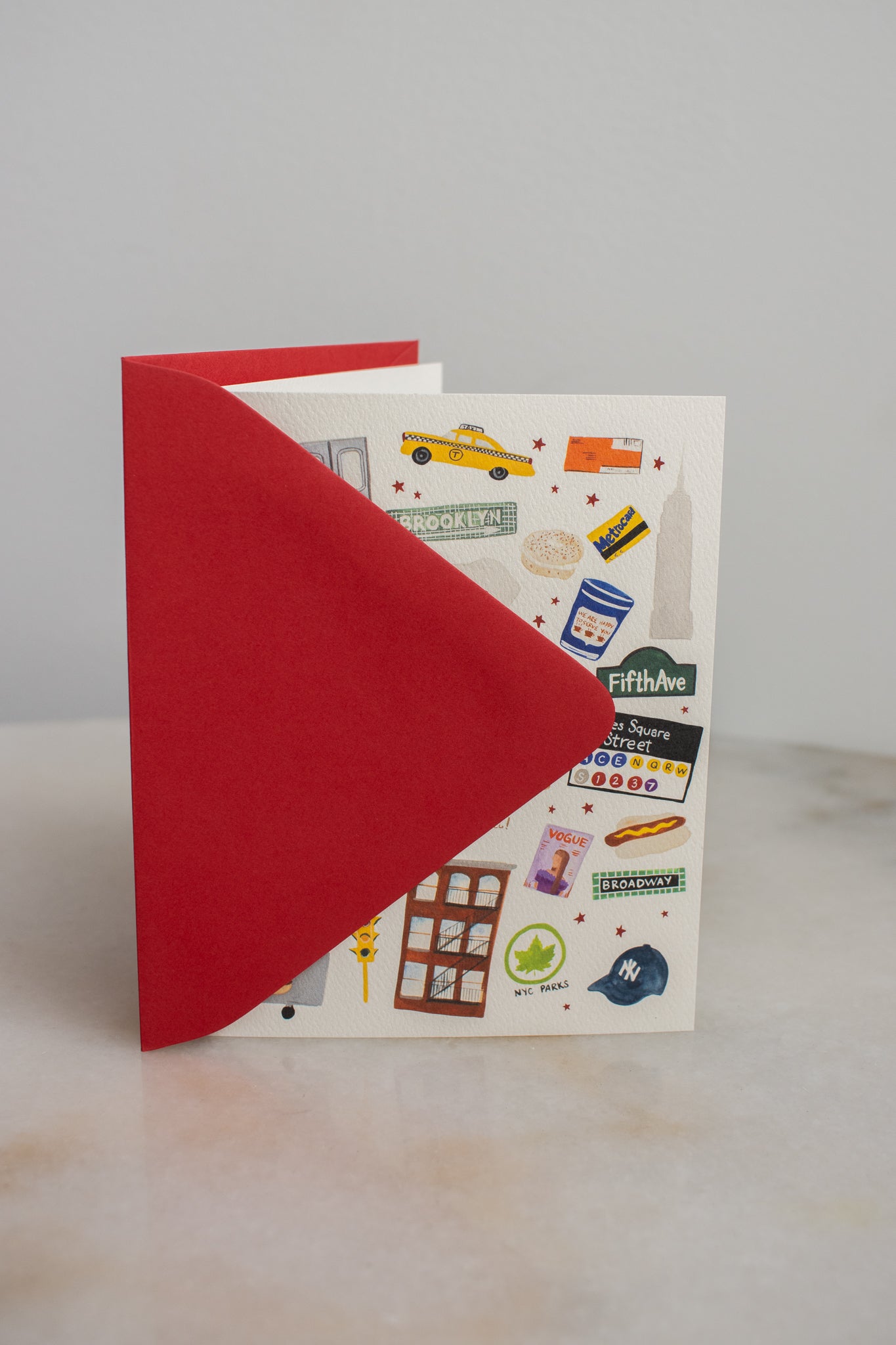 The Icons of NYC Card