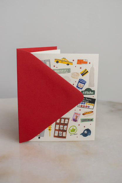 The Icons of NYC Card