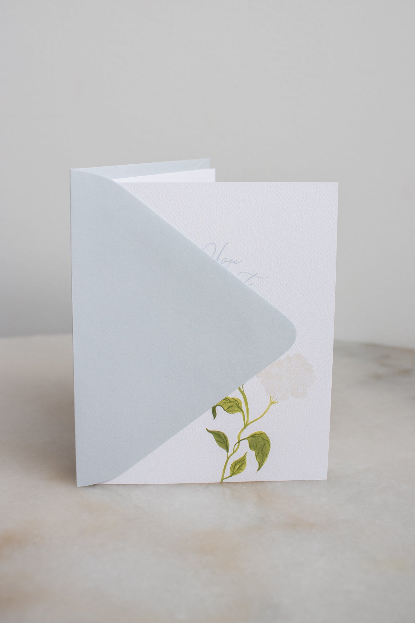 Wishing You Comfort Flower Card