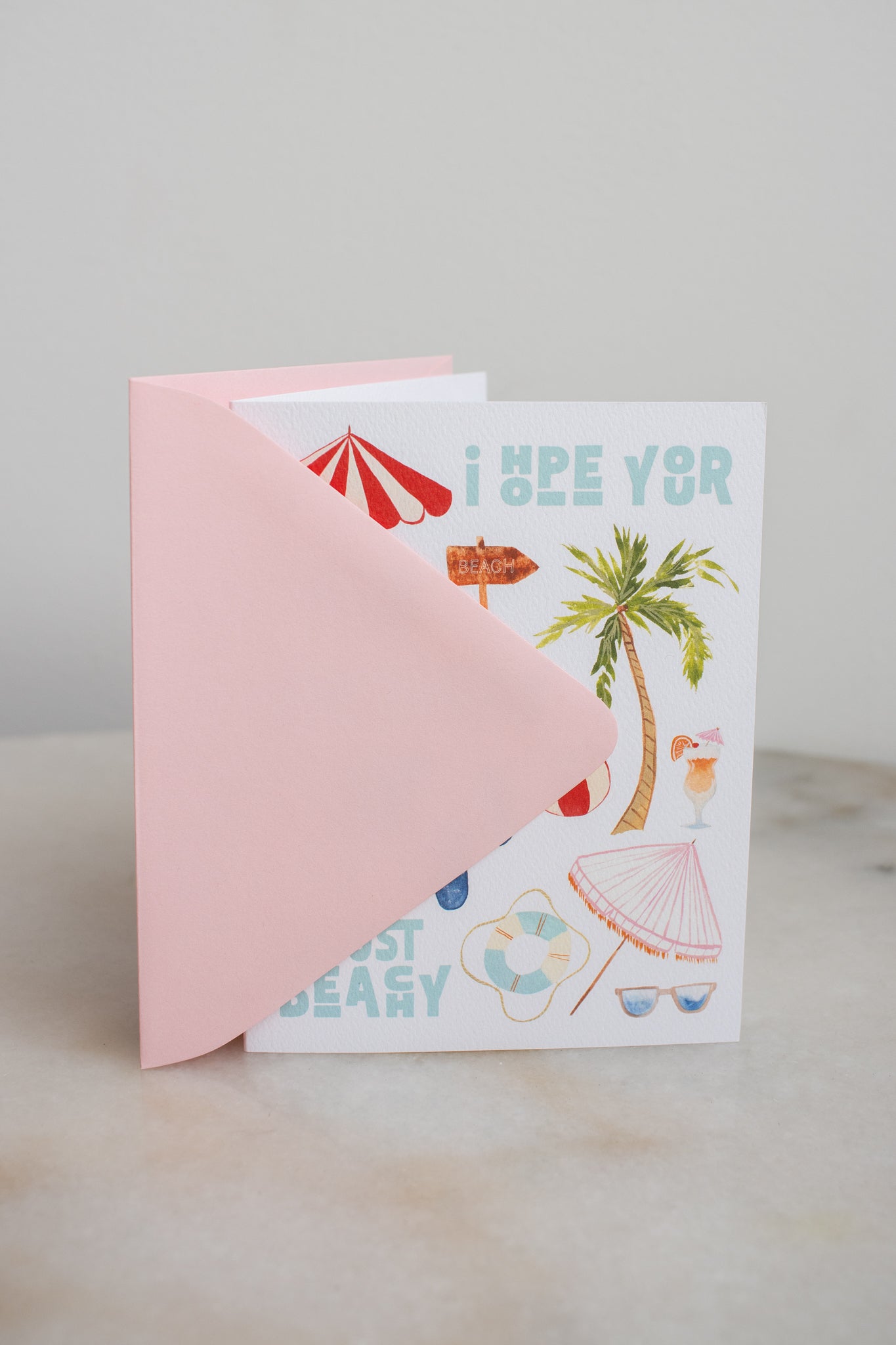 Just Beachy Birthday Card