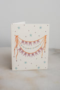 Star Bunting Banner Birthday Card