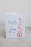 Sky High Birthday Wishes Card