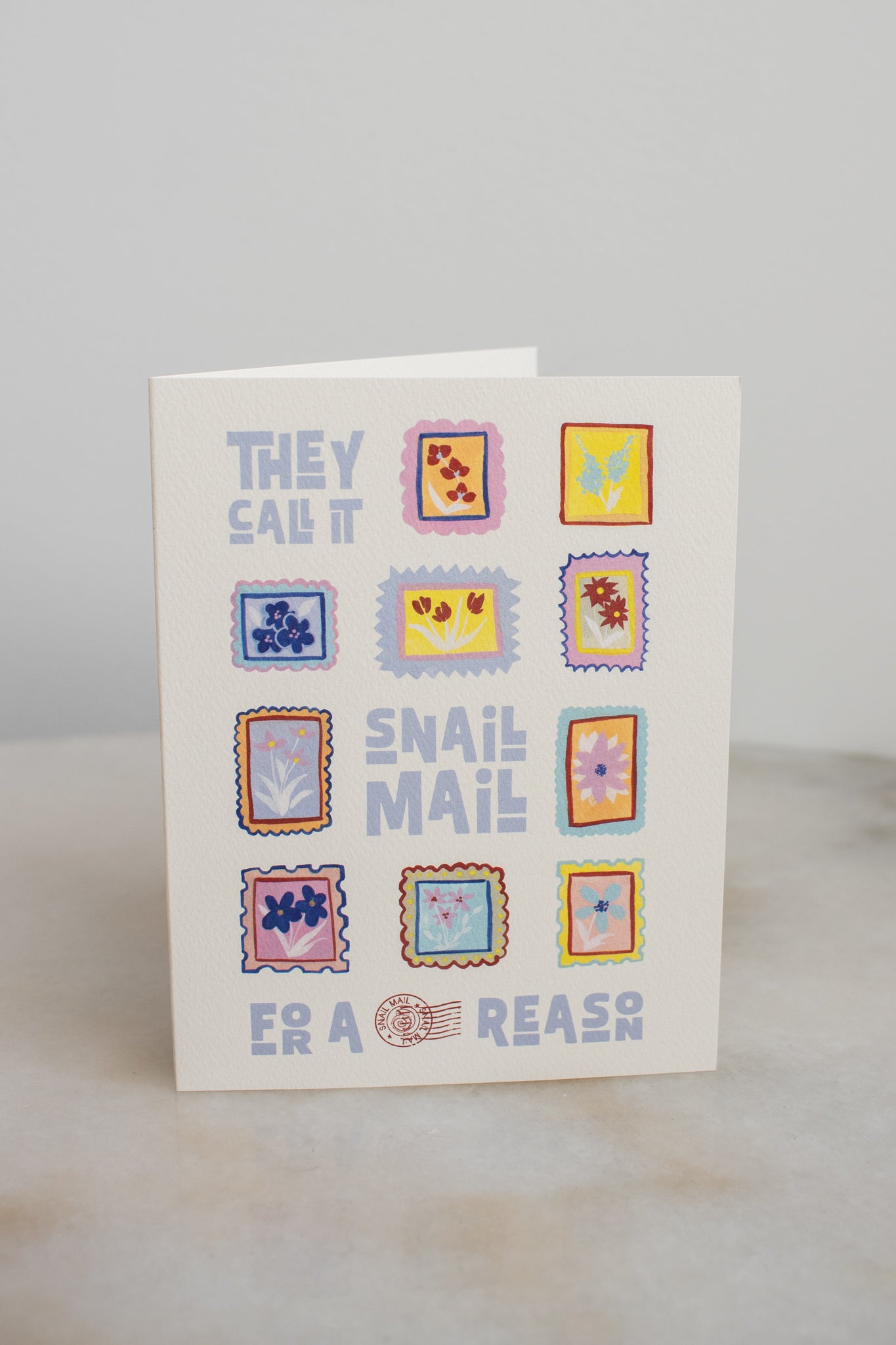 Snail Mail Belated Birthday Card