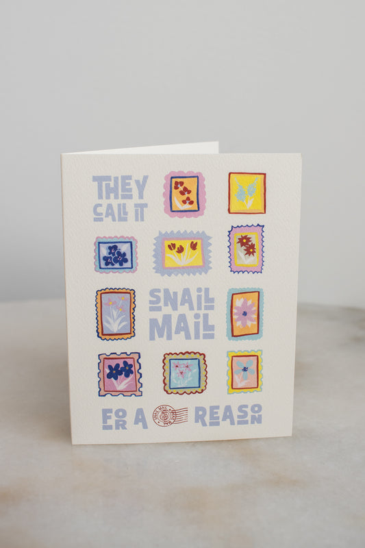 Snail Mail Belated Birthday Card