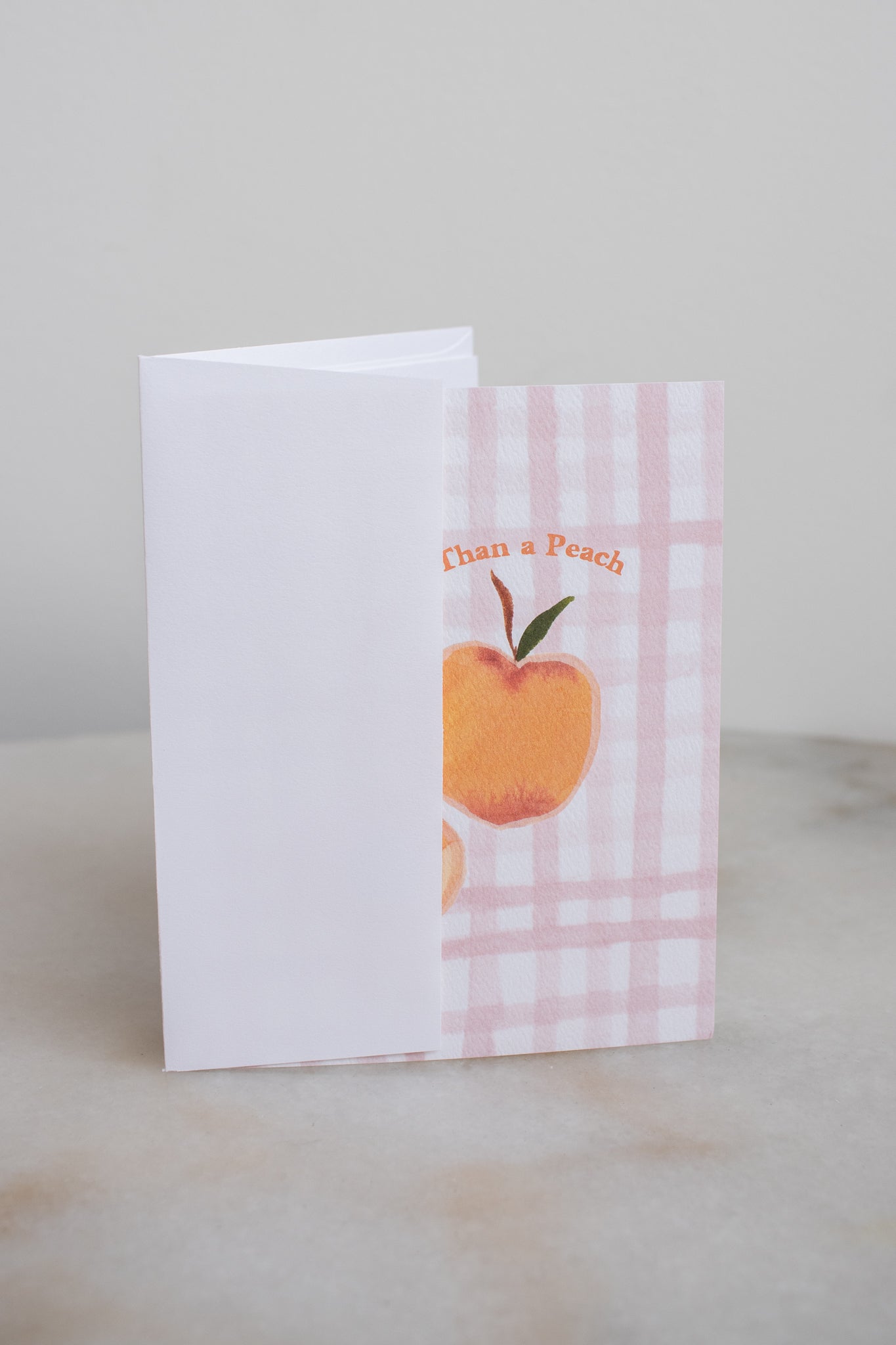 You're Sweeter Than a Peach Card