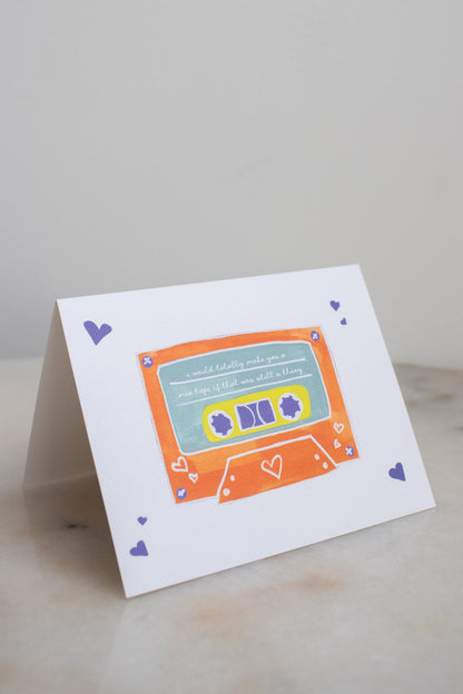 Mixtape Love Card