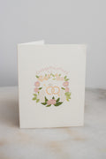 Congratulations Wedding Rings Card