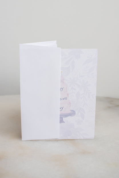 Wedding Day Cake Card
