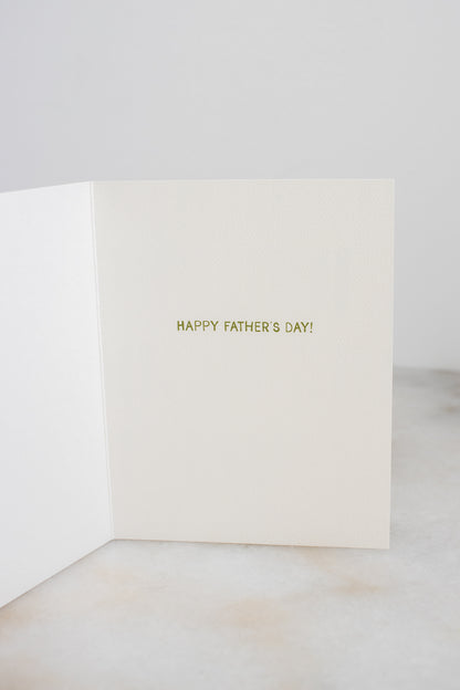 Check Engine Light Father's Day Card