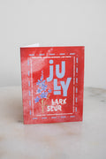 July Birth Month Flower Card