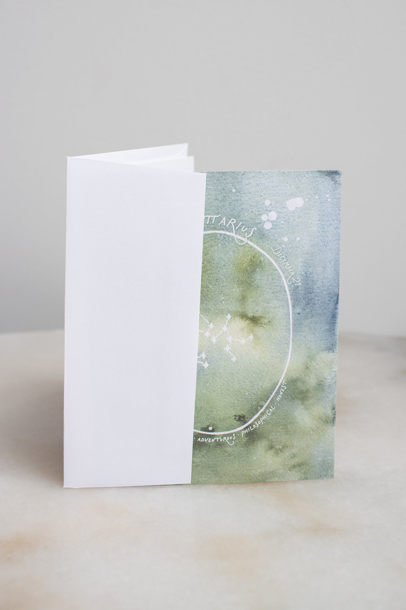 Sagittarius Constellation Card