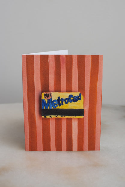 NYC Metrocard & Stripes Card