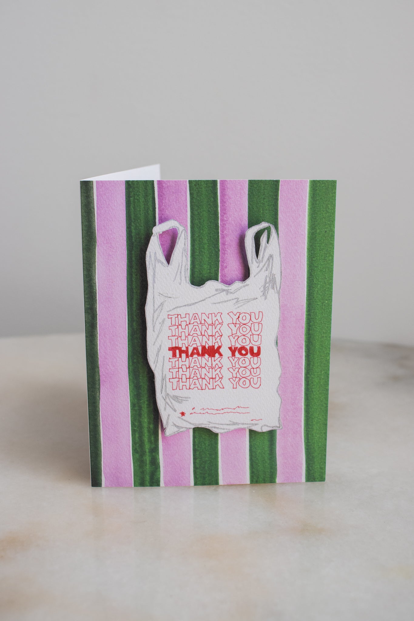 NYC Takeout Bag & Stripes Card