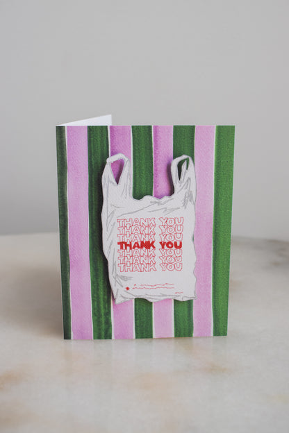 NYC Takeout Bag & Stripes Card