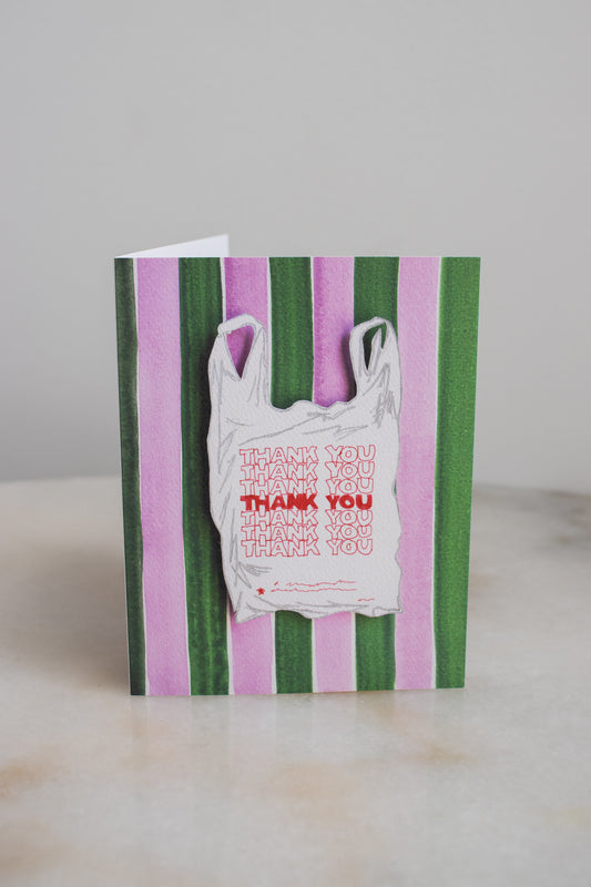 NYC Takeout Bag & Stripes Card