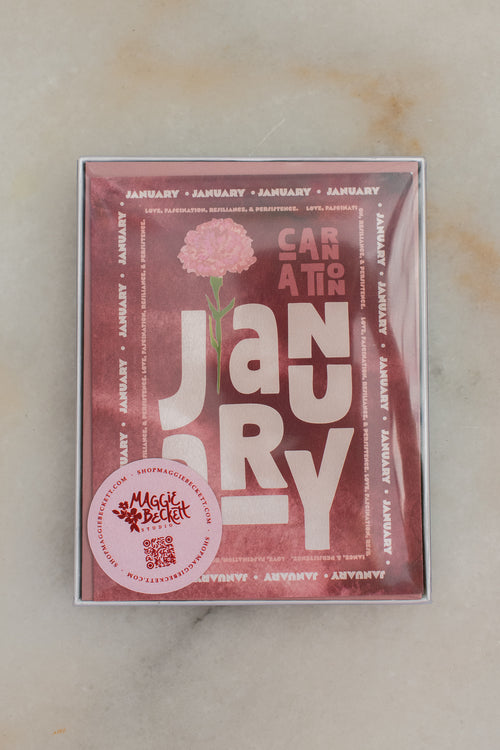 Boxed Set of 12 Birth Month Flower Collection Cards
