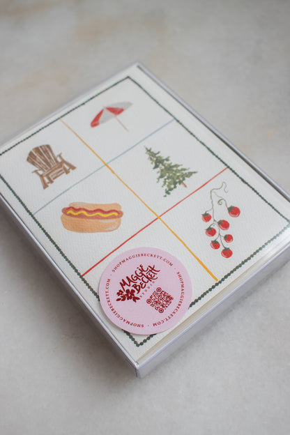Upstate Summer Icons Cards: Box Set of 10