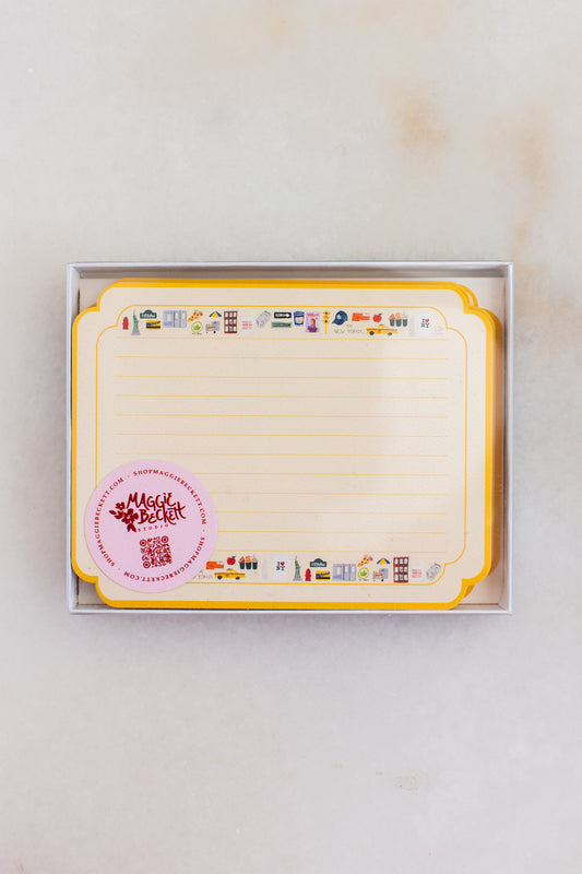 Boxed Set of 10 NYC Icons Pattern Cards