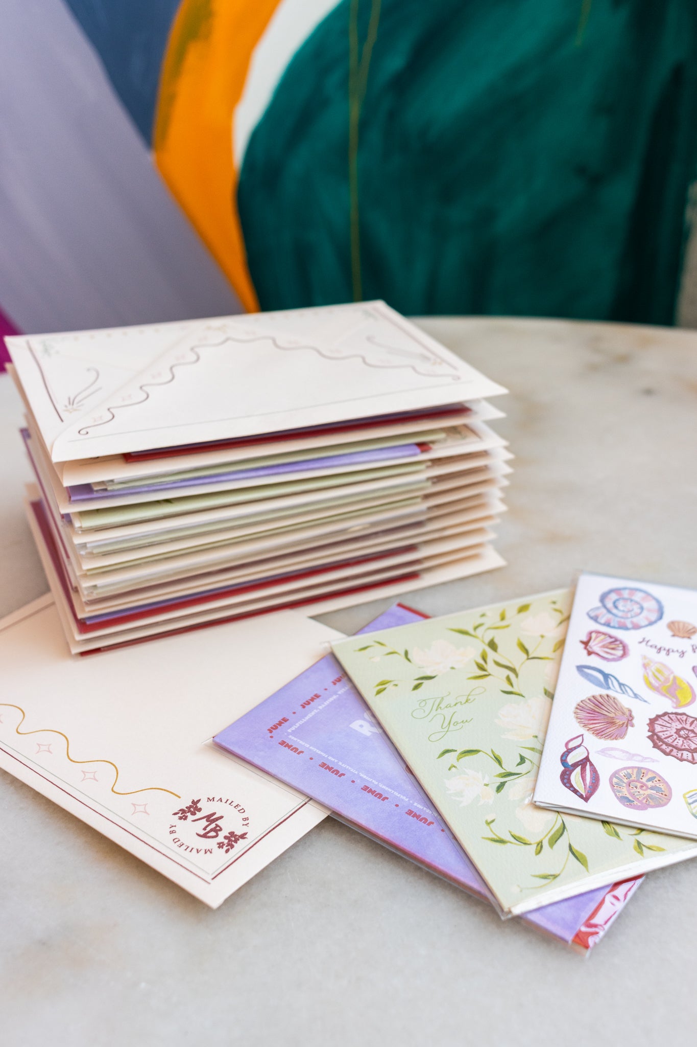 Mailed By MB Monthly Greeting Card Club