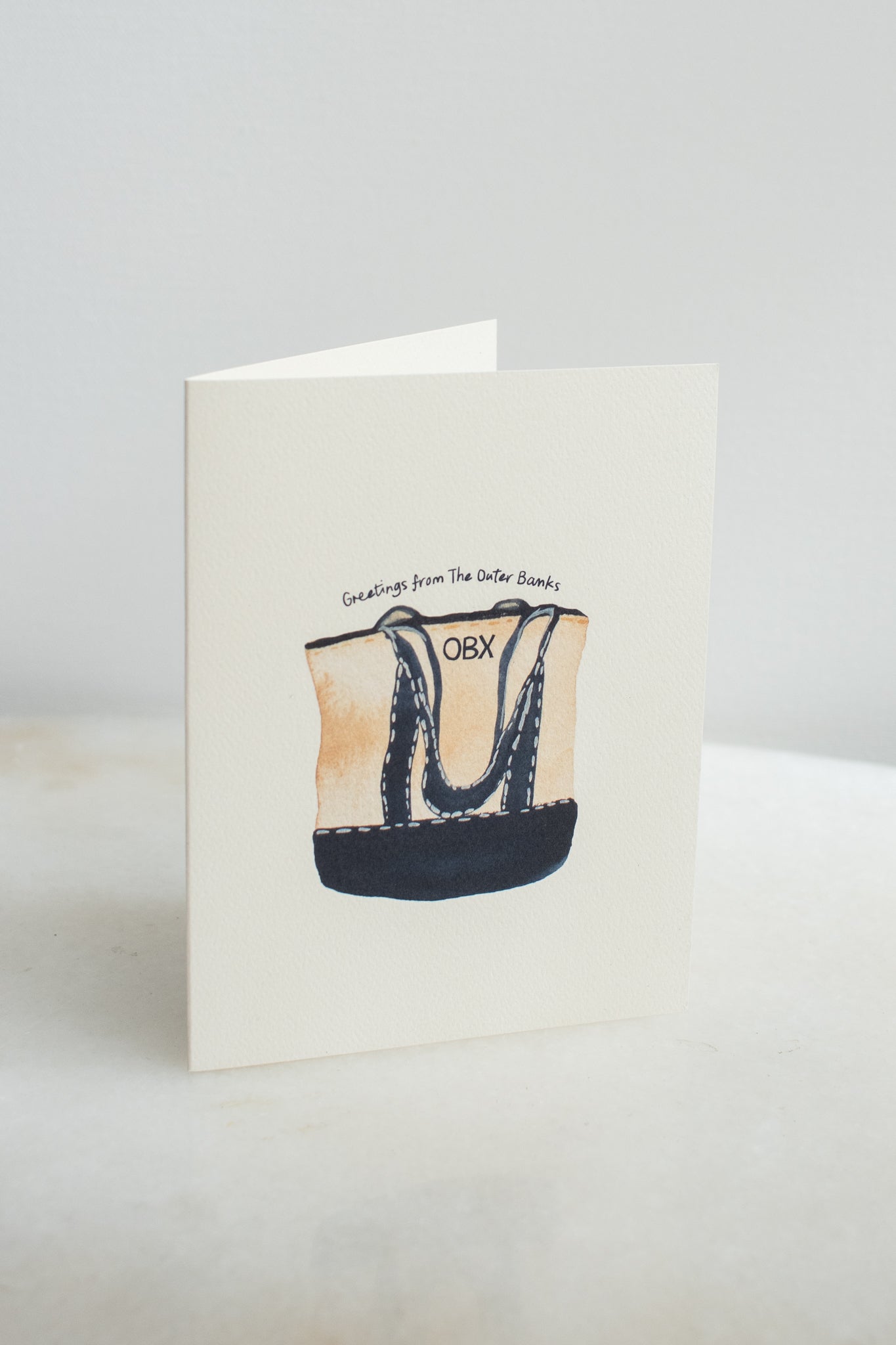 Outer Banks Beach Tote Card