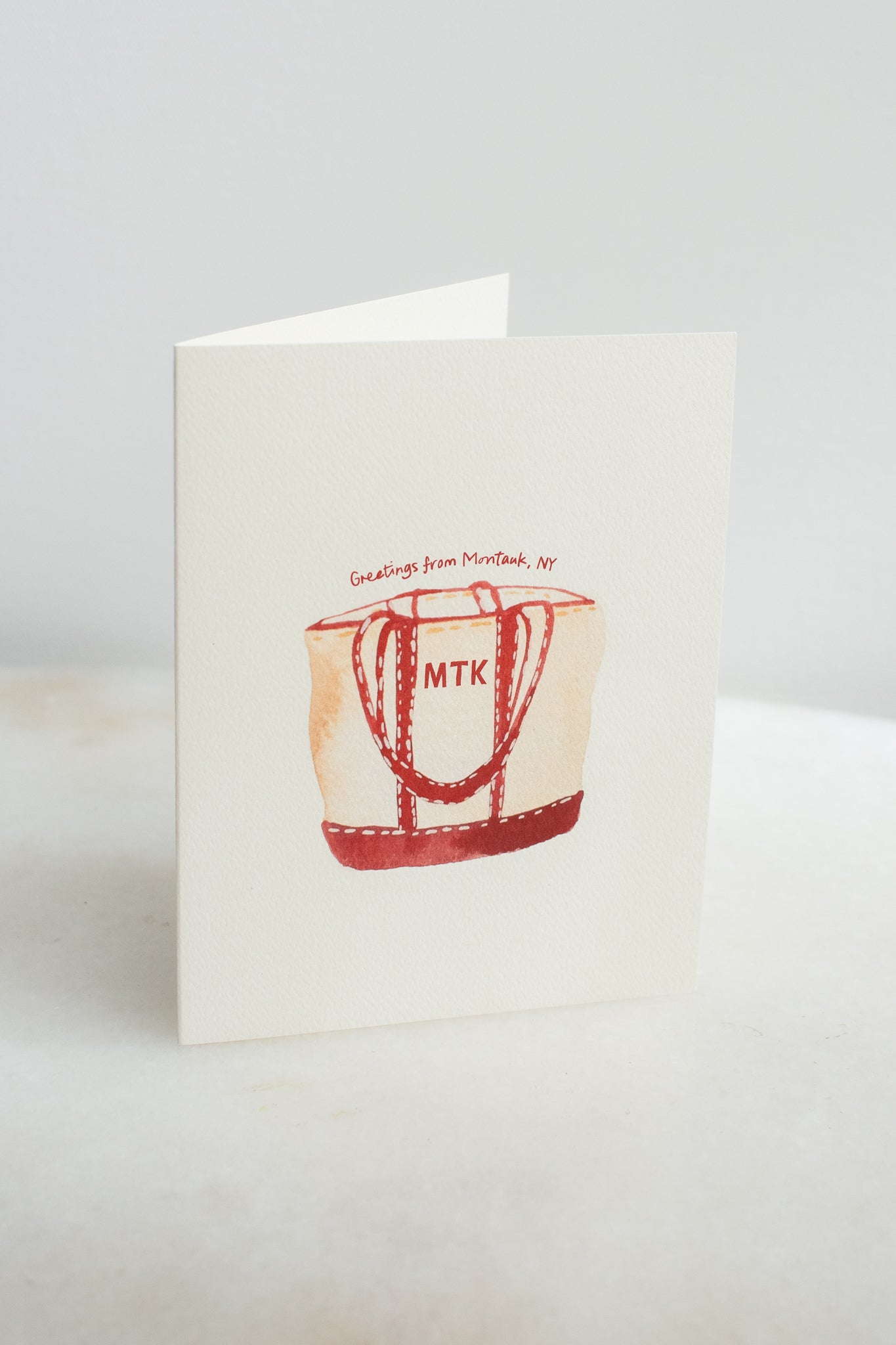 Montauk Beach Tote Card
