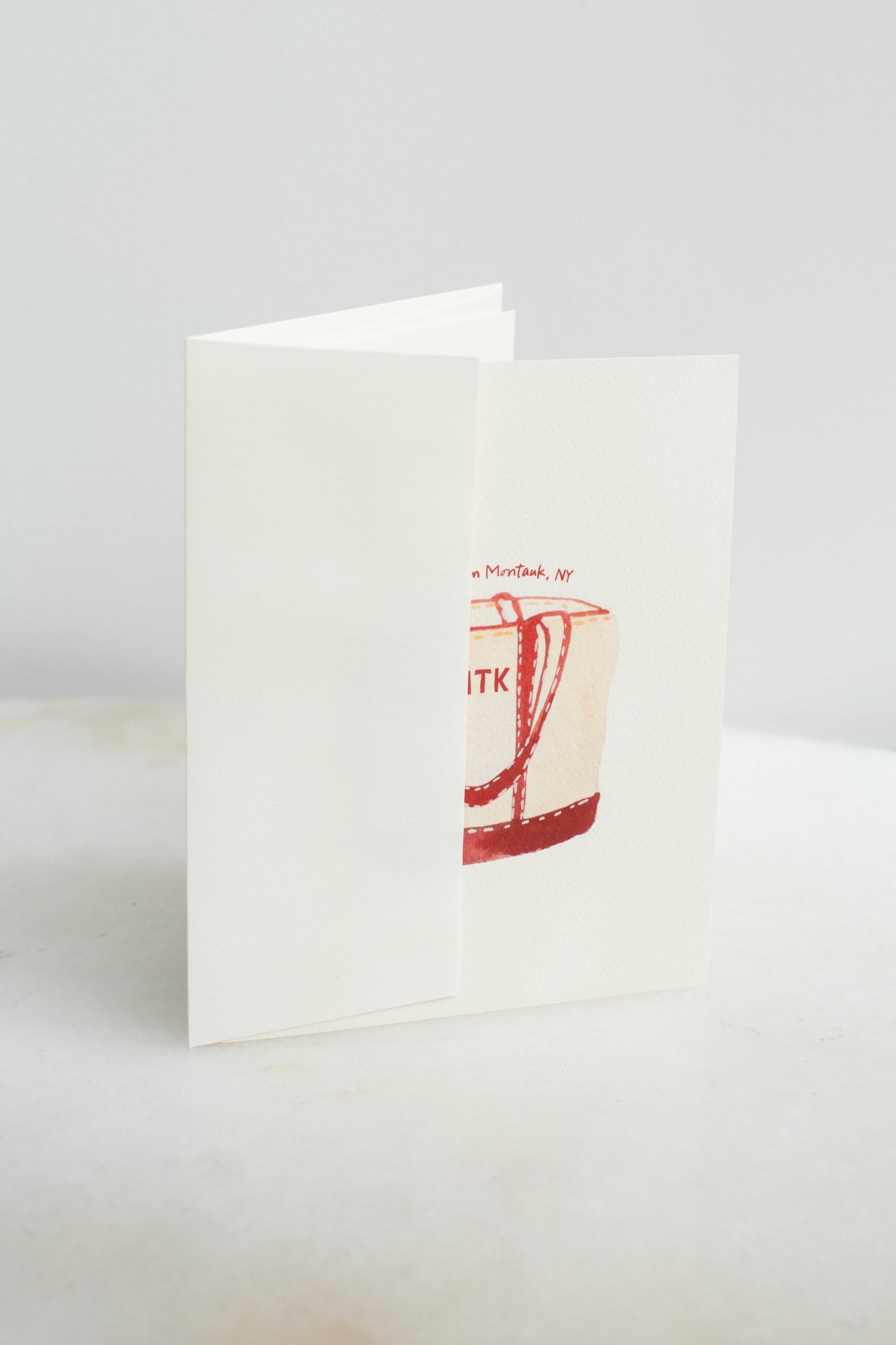 Montauk Beach Tote Card
