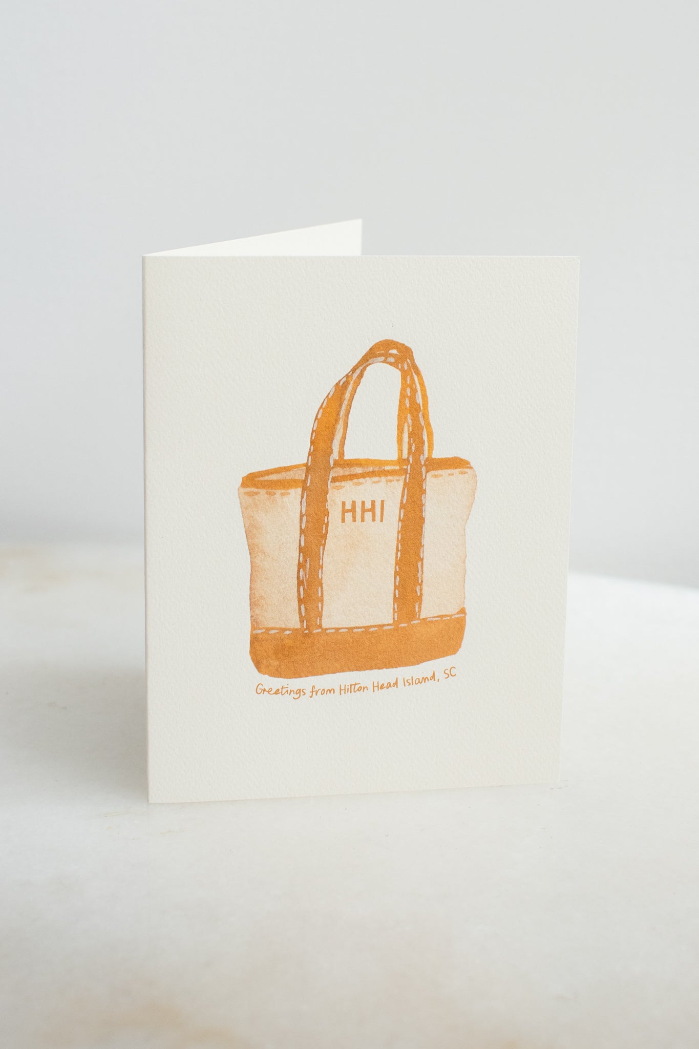 Hilton Head Island Beach Tote Card