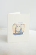 Nantucket Beach Tote Card