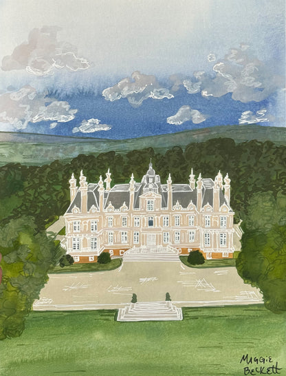 Custom Wedding Venue Portrait