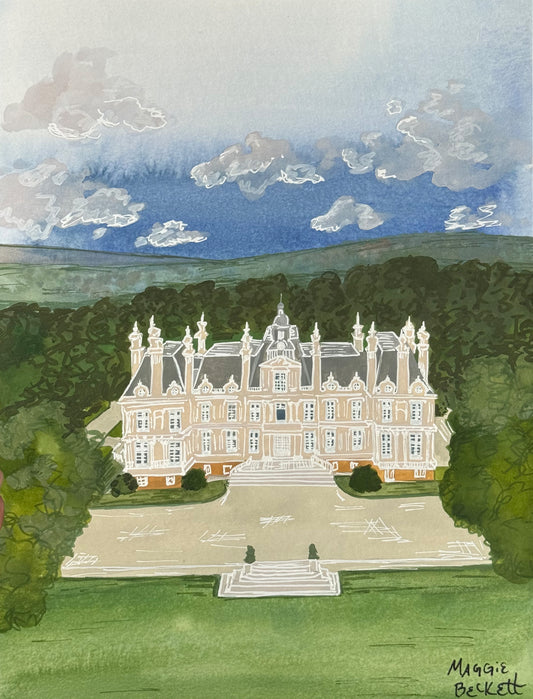 Custom Wedding Venue Portrait