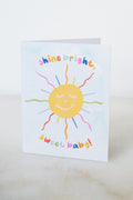 Shine Bright, Sweet Baby! Card